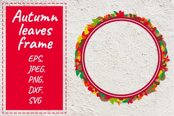 Autumn Leaves Frame. Vector: A Creative Tool for Modern Designers and Entrepreneurs