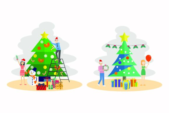 Christmas Decorative Decoration Vector: A Modern Design Essential for Creative Professionals