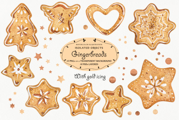 Christmas Gingerbreads: A Versatile Design Asset for Festive Creations