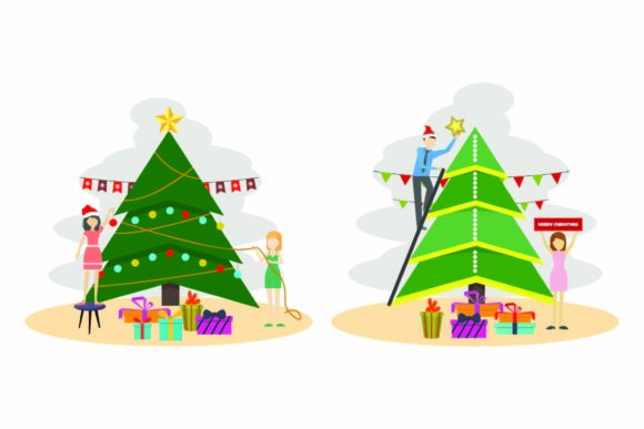 Christmas Party Decorative Tree Set: A Complete Guide for Designers and Creators