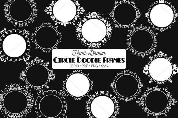 Circle Frame White Round Wreath Border: A Versatile Tool for Creative Projects