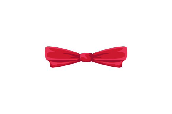 Cool Red Ribbon Illustration Design: A Modern Take on a Timeless Symbol