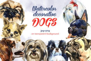 Decorative Dogs Cliparts: A Versatile Tool for Creativity and Personal Expression