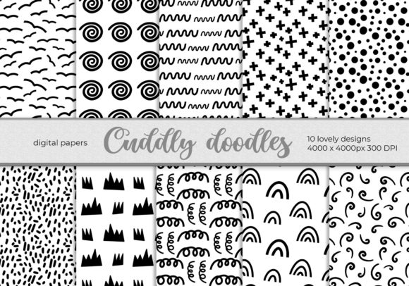 Digital Papers Black and White: A Versatile Tool for Creative Projects
