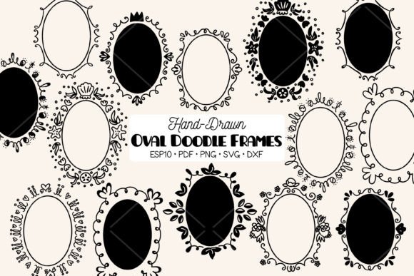Oval Frame Round Border Wreath: A Versatile Design Element for Creative Projects
