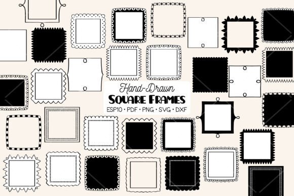 Square Frames Hand Drawn Border: A Strategic Tool for Creative and Professional Projects
