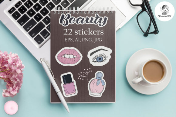 Vector Stickers Graphics Digital Set: A Powerful Tool for Modern Creatives and Professionals